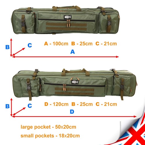Strong fishing rod holdall bag - fishing,