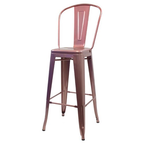 Tolix style bar stool - tolix,