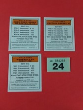 Monopoly Marvel Comic Collectors Edition   Title Deed Cards  Part Four