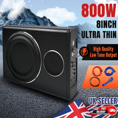 800w car subwoofer active - 8"in,