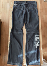 Henleys Mens Designer Jeans in Dark Blue. W32 Long leg.
