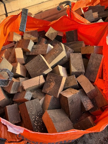 Fire wood seasoned - oak, blocks