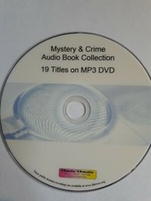 Huge Mystery  Detective  Crime Audiobook unabridged Collection 80+Hrs Mp3 DVD