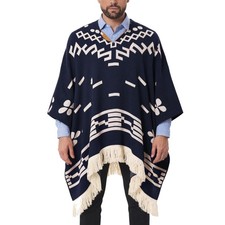Alpaca Wool spinning Poncho