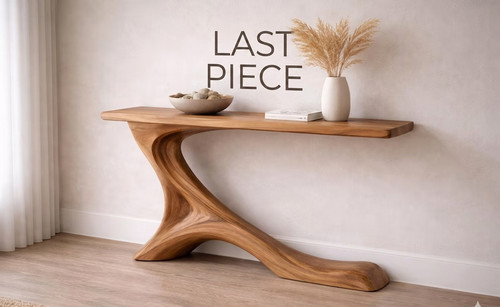 Organic wave console table - wave,