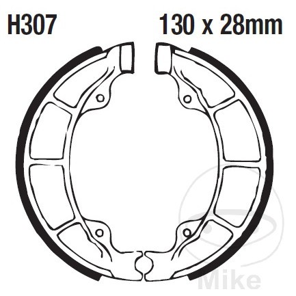 17588 spring brake shoes ebc - shoes,