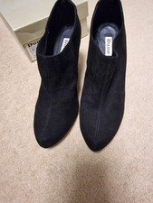 Dune London Women's Black Suede Boots 