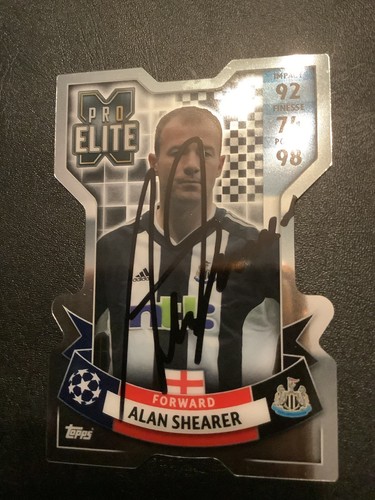 Signed alan shearer - shearer, newcastle
