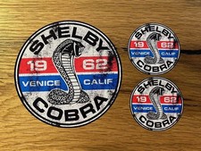 3x Shelby decal cult sticker