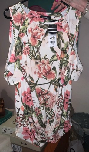 Womens flowery wallis top - womens,