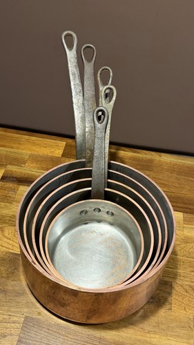 Set heavy vintage copper - 5,