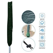 Parasol Large Waterproof Garden Furniture Patio Parasol/Umbrella Cover Green