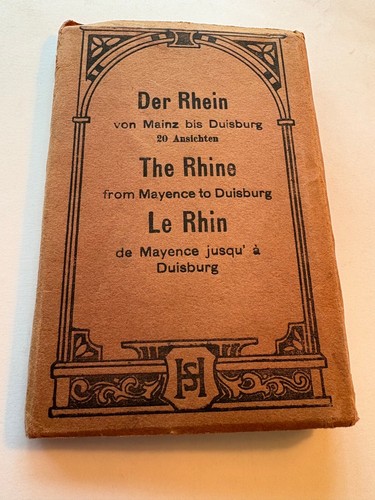 German rhein river antique - 20,