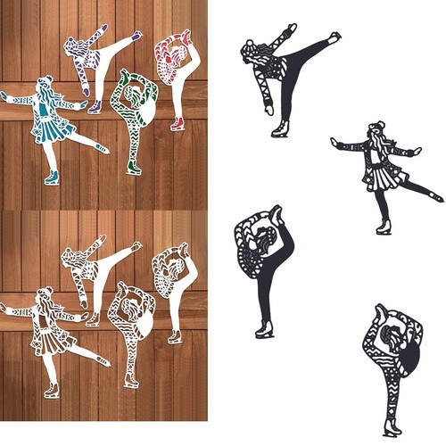 Figure skating girls metal - figure,