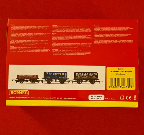 Hornby gauge r6392 plank - oo,
