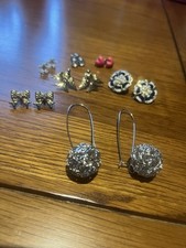 X7 Sets Of Claire’s Accessories Earrings, X6 Studs, X1 Drop