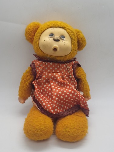 Vintage soviet soft toy doll - soft,