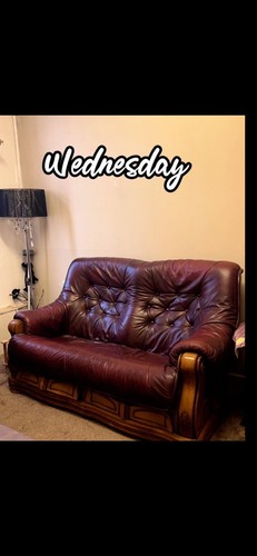 Pure leather sofa - pure,