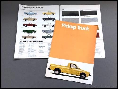 1981 volkswagen pickup - vw,