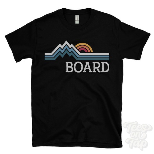 Board shirt retro logo - t-shirt,