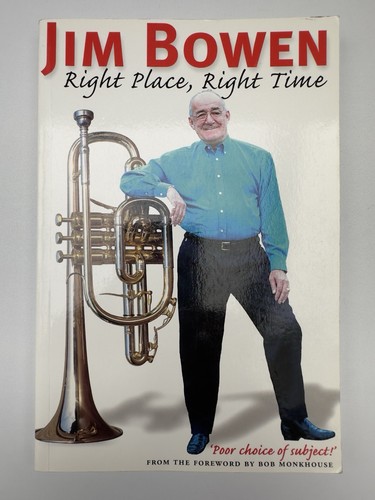 Jim bowen signed autographed - bowen,