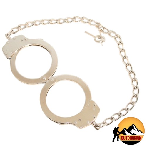 Real legcuffs chrome - chrome, nickel