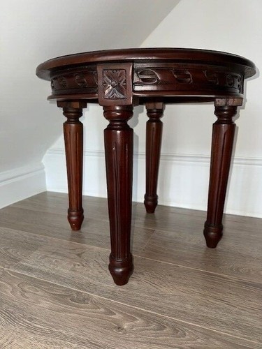 Round ornate antique - ornate,