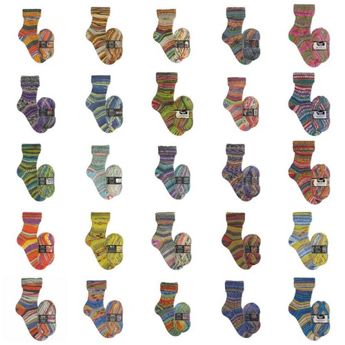 Opal hundertwasser 4ply sock - "hundertwasser",