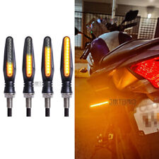 4x Motorcycle 12 LED Turn Signal Light Blinker Indicator For Yamaha YZF R1 R3 R6
