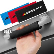 4x Car Interior Door Handle Cover Roof Handrail Plush Armrest Handle Protector