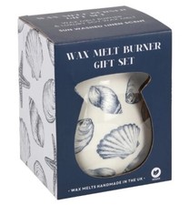 Ceramic seashell wax melter - ceramic,