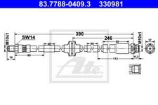 New Brake Hose for FORD:FOCUS