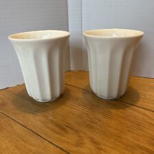 Hotel Chocolat 2 Ceramic Pod Cups by Andrew Wicks Velvetiser Coffee Mugs Set