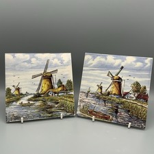 Vintage Ceramic Tiles Trivets
