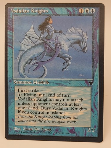 Mtg vodalian knights - mtg, 1994