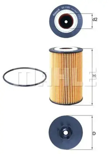 Oil filter insert - filter,