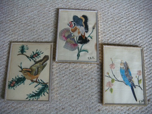 Original vintage bird hand - x,