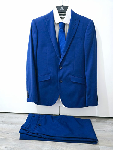 Mens blue navy - navy, slim