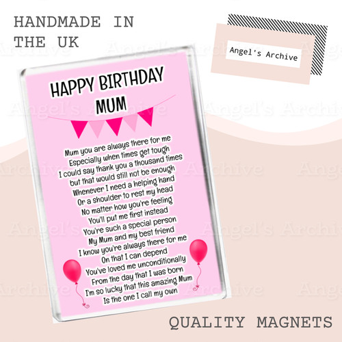 Happy birthday mum poem - happy,