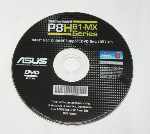 Asus p8h61 motherboard - asus, p8h61-mx