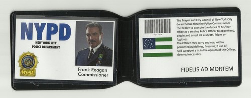 Blue bloods drinks coasters - blue,