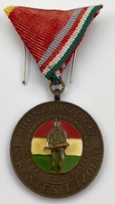 HUNGARY FIRE MAN LONG SERVICE MEDAL BRONZE CLASS