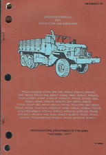 Historical book for Truck, 5 Ton, 6x6, M39 series, Operator Manual