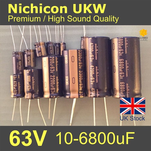 Nichicon ukw 63v premium audio - 63v,