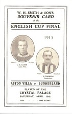 FA CUP FINAL REPLICA PROGRAMME