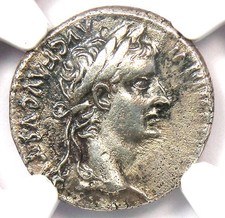 Tiberius AR Denarius Silver