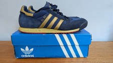 ADIDAS ORIGINALS SL80 VINTAGE 2004 RELEASE UK 9.5 NOT SPZL 44 RETRO BLUE GOLD
