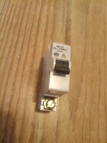 Wylex nb15 amp - type, 2