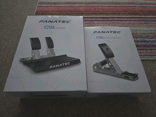 Fanatec csl pedals with - with, load
