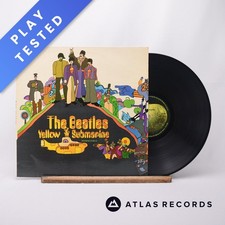 The Beatles Yellow Submarine -4 -1 Third Uk Press LP Album Vinyl Record - VG+/EX